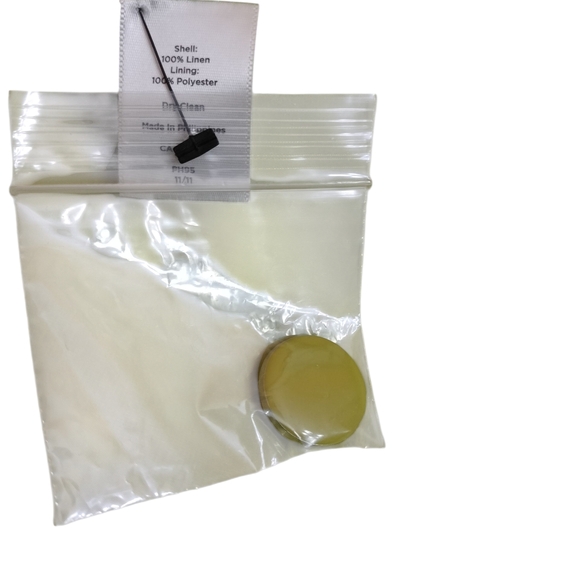 Talbots Chartreuse Button-Up Blazer - Picture 4 of 5